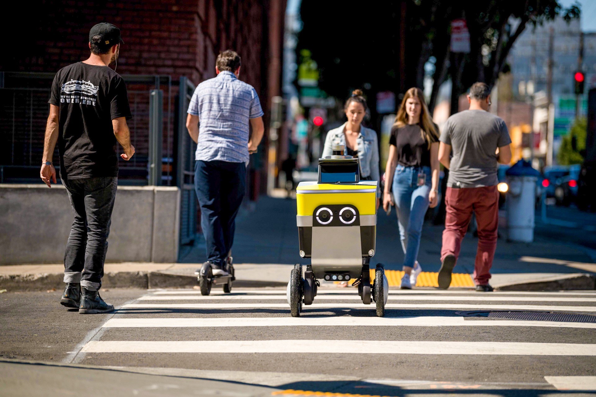 Uber Eats Robots. Coming To Your Door