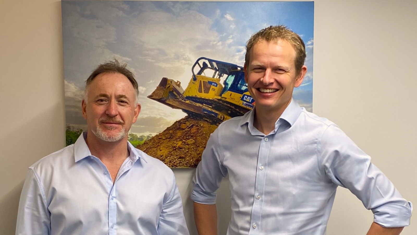 coaXion CEO Colin Armbruster and CTO Chris Maycock_office pic