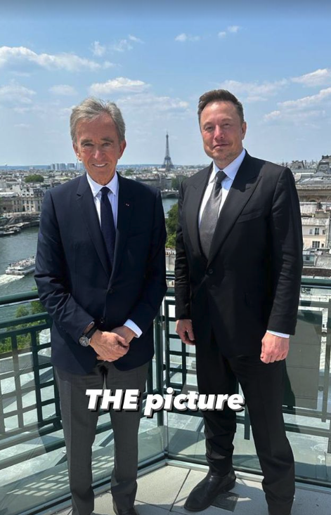 The $470 Billion Lunch: Elon Musk, Bernard Arnault Dine Together In Paris