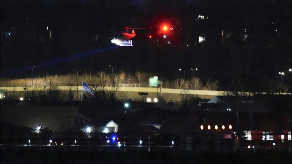 D.C. Plane Crash Passenger Jet Crashes Into Potomac River