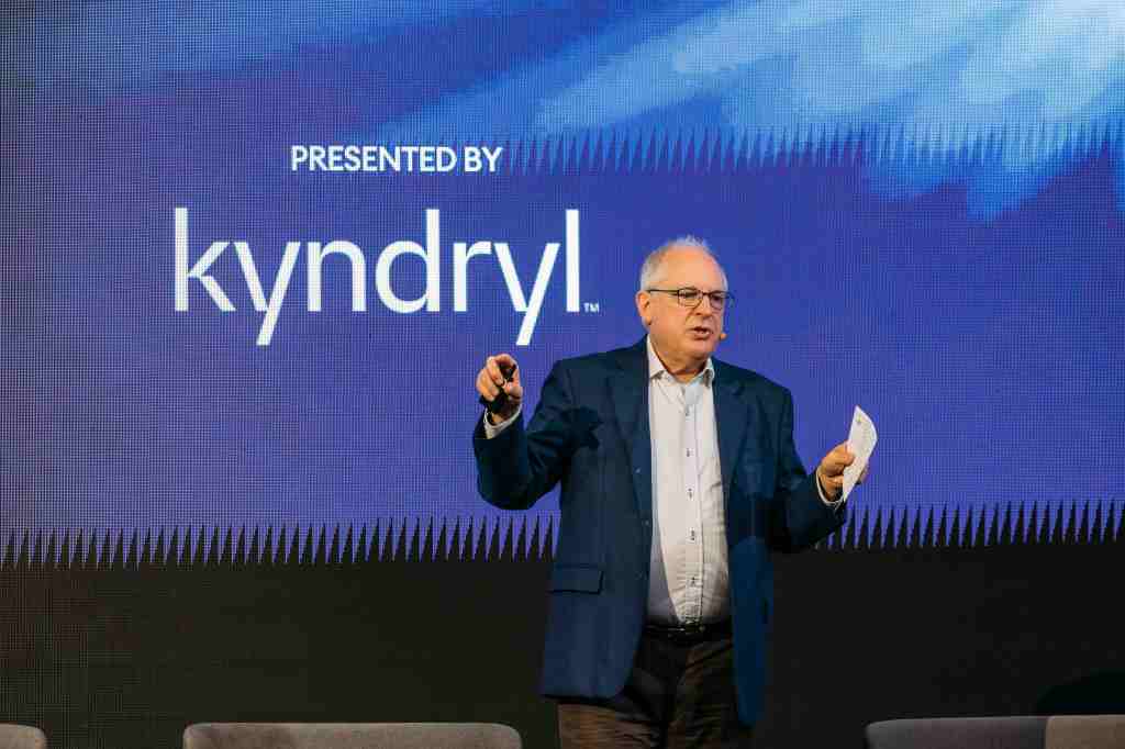 James Freeman, Chief Technology Officer, Kyndryl Australia and New Zealand, addressing the recent Forbes Australia Business Summit in Sydney